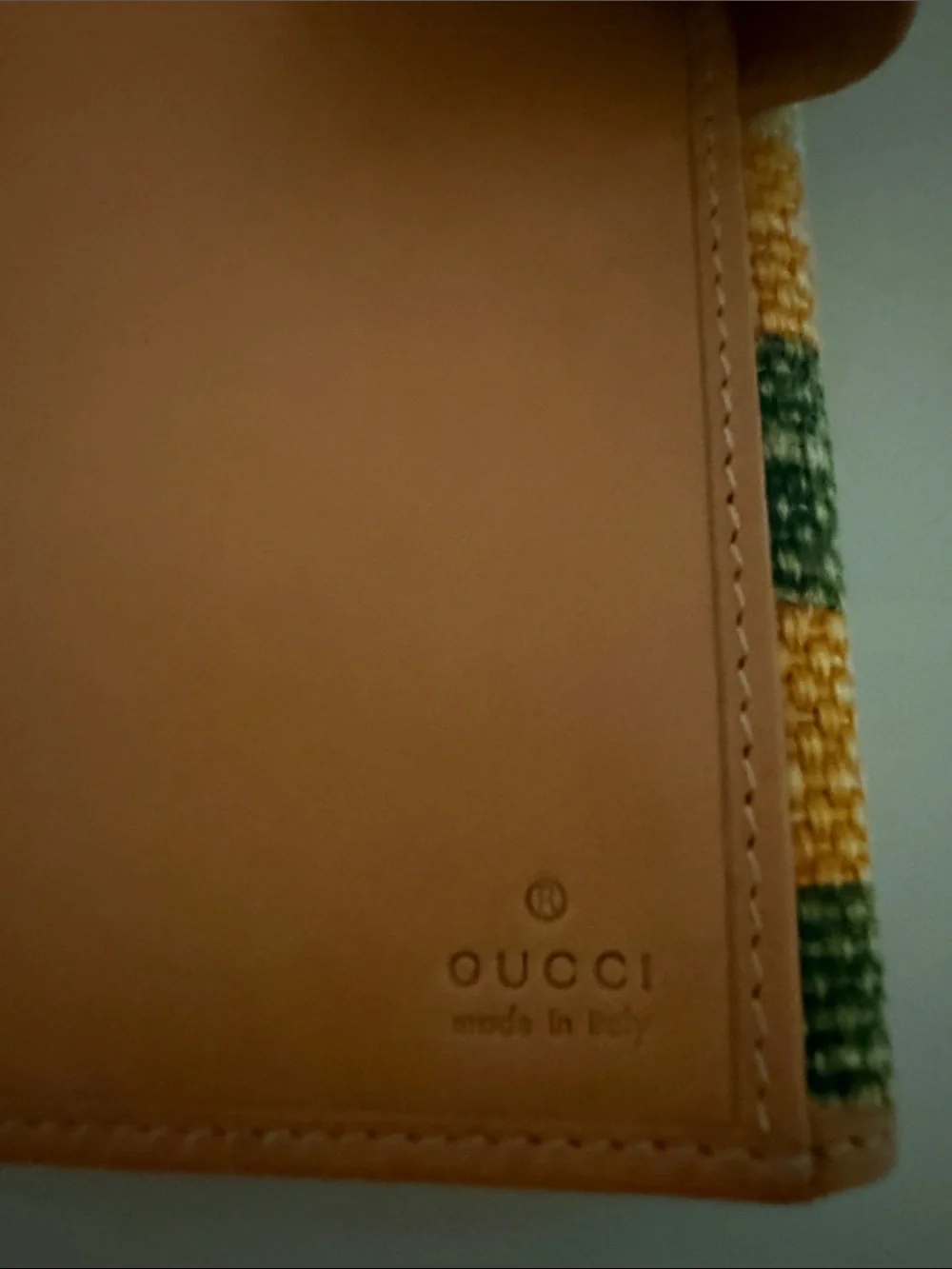 Gucci Bamboo Rafia Wallet